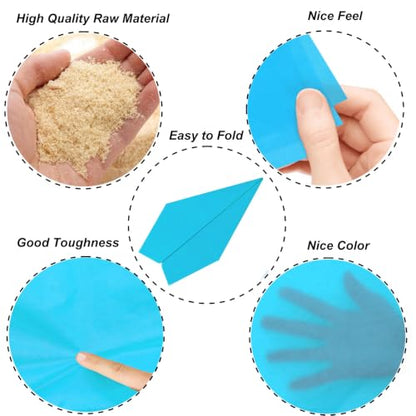 Jkopsnr 100 Sheets Turquoise Tissue Paper 20x14 Inches - color: Turquoise Blue, size: 14x20