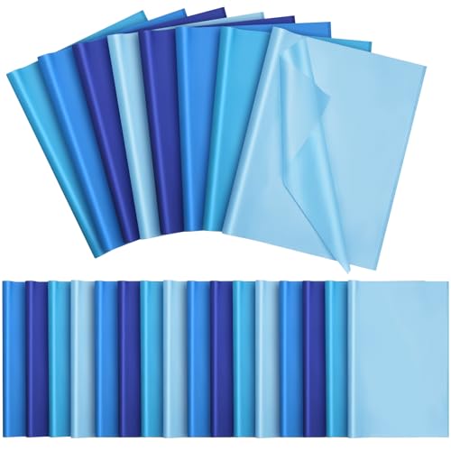 500 Sheets Blue Series Tissue Paper Bulk 15 x 20 Inch for Homecoming Gifts - color: Blue Series, size: 15 x 20 Inch
