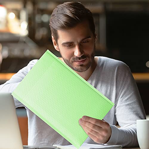 Famagic Mint Green Bubble Mailers 10.5x16 for Clothing, 25pc Usable 10.5x15 - color: Mint Green, size: 10.5x16 Inches