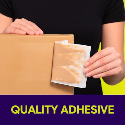 Packing List Enclosed Envelopes – 4.5" x 5.5" Short Side Opening – Self-Adhesive Clear or Printed Options – Multiple Pack Sizes (No Print - Clear, 500) - style: No Print - Clear