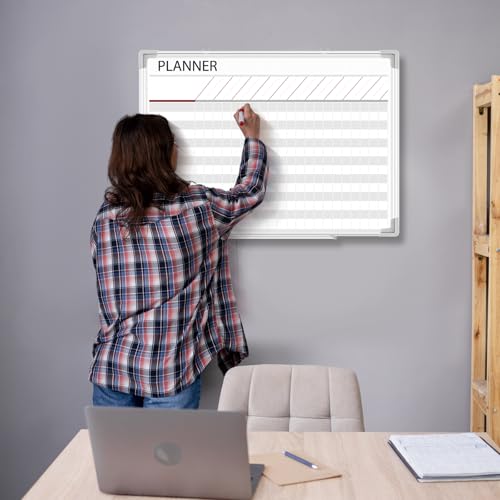 Lincia Lined Dry Erase Board for Office, Make Ready Board, 18"x24" - size: 24"W x 18"H, style: Make Ready Board