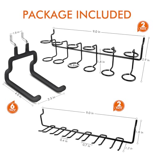 Utility Heavy Duty Pegboard Hooks, 10Pack Peg Board Accessories Tool Hanger - style: 10 Pack