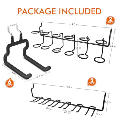 Utility Heavy Duty Pegboard Hooks, 10Pack Peg Board Accessories Tool Hanger - style: 10 Pack