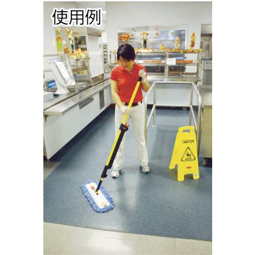 Rubbermaid Commercial Products HYGEN Microfiber Quick-Connect Mop Frame, 24 inch, Silver, for Janitorial/Professional/Industrial Cleaners for Heavy-Duty Floor Cleaning/Mopping/Dusting - size: 24-Inch (Silver)