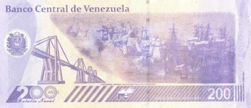 200 Bolivar Digital (Digitales) Banknote, 2023, Uncirculated - 200 Million Soberano w/COA