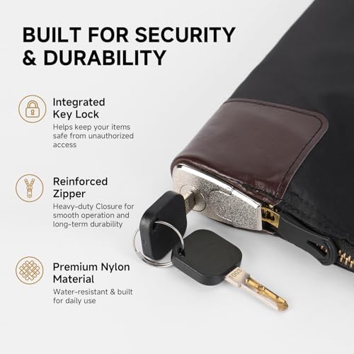 Eagle Locking Money Bag for Cash, Bank Deposits and Documents