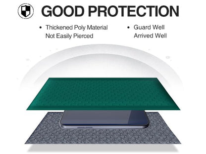 UCGOU Bubble Mailers 5x8.6" Usable Size 5x7" Padded Envelope Green 100 Pack - color: Green, size: 5x8.6" 100PC