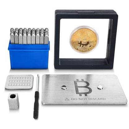Seed Phrase Plate Kit - style: Stainless Steel – Kit