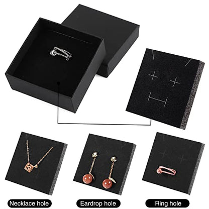 WSICSE 12pcs Jewelry Gift Boxes Small Gift Boxes for Necklace Ring Earring