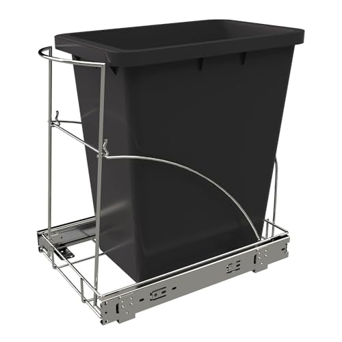 Pull Out Trash Can Under Cabinet & Under Sink, Heavy Duty Slider Organizer