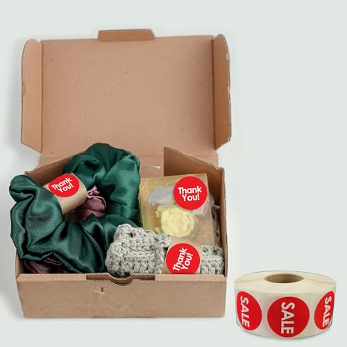 1000 Stickers/Roll 20 Percent Permanent 1 Inch Label Discount Sticker - style: 20% Off