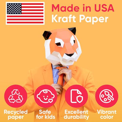 USA-Made 18" x 1200" (100 ft) Black Roll Paper, 45 lbs Thickness, Kraft Paper for School, Art Projects, Gift Wrapping, Bulletin Board - color: Black, style: 1 Roll - 1 Color