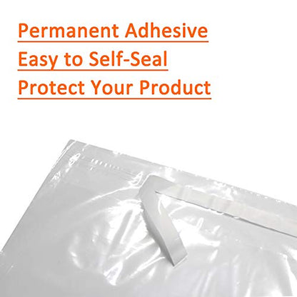 1000 Count 9x12 Inch Self Seal Clear Poly Bags - size: 9x12 Inch (1000 Count)
