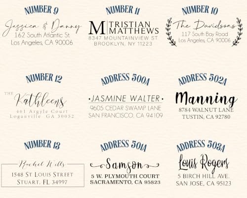 Personalized Return Address Labels - Custom Address Stickers on Rolls (250-500 Labels) (Modern)