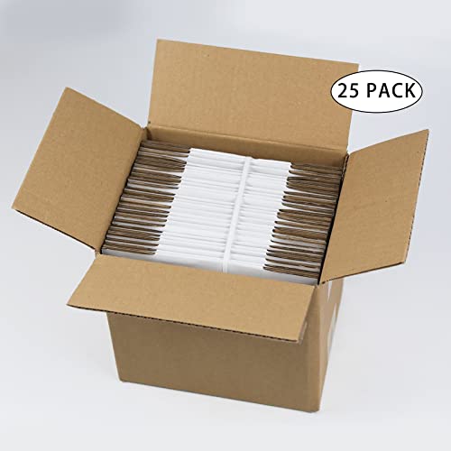 SUNLPH White Shipping Boxes 4x4x4 Inches Small Corrugated Cardboard Boxes, 25 Pack - size: 4 x 4 x 4