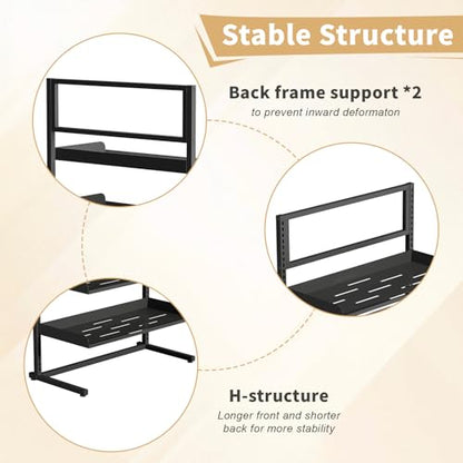 Large Hat Rack Stand With 6 Adjustable Plate Tray for 180 Hats