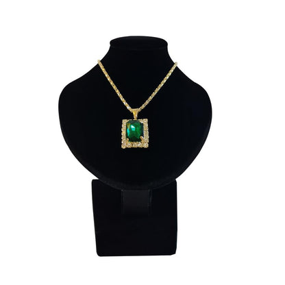 Portrait Jewelry Stand Pendant Jewelry Display Stand Wooden Portrait Neck Model Necklace Holder Stand for Selling