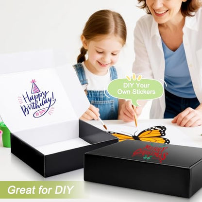 Large Shipping Boxes 20 Pack, 12x9x4 Inch Mailer Boxes, Black - color: Black, size: 12-9-4 Inch