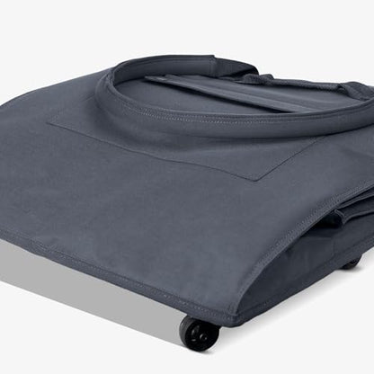 CleverMade Rolling Tote Bag With Wheels, 90L, 75 lb, Gunmetal - color: Gunmetal, size: 90l