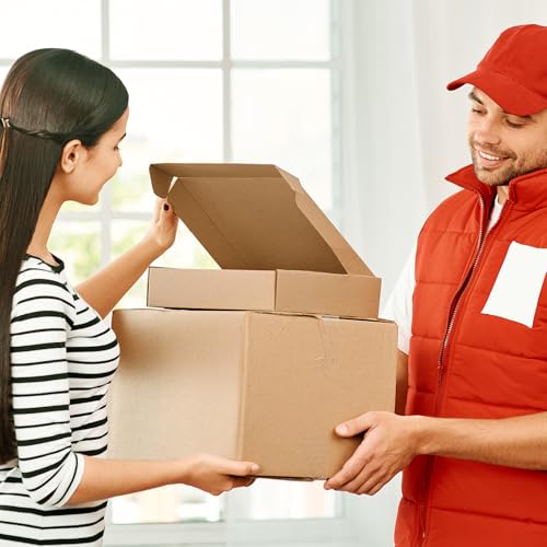 Famagic 30 Pack 11x8x2 Brown Shipping Boxes for Small Business, Book, Gifts - color: Brown, size: 11x8x2" 30pcs