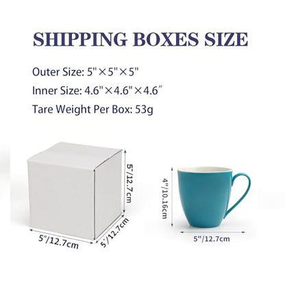40 Pack Small Shipping Boxes 5X5X5 Inches - size: 5x5x5