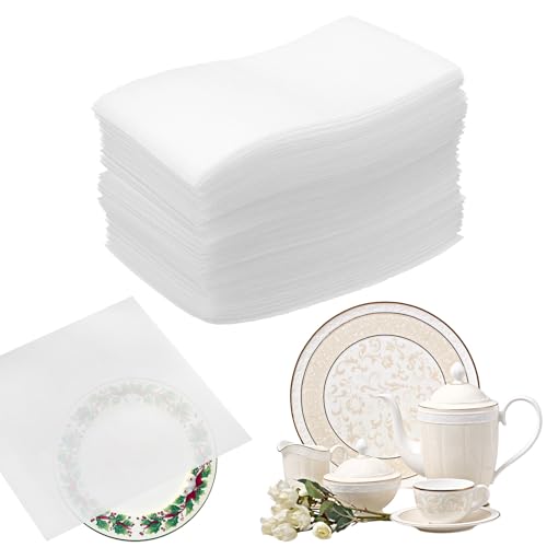 uxcell 50 Pcs Cushion Foam Pouches, 4" x 2" Cushioning Packing Supplies Cushioning Foam Padding Sheets for Moving and Packaging Dishes, China, Books, Photo Frame - size: 10 x 6 cm/3.9 x 2.4 inches