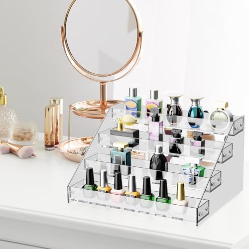 Acrylic 5-Tier Display Stand Organizer