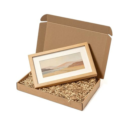 Wowxyz Shipping Boxes 17x11x2" 20 Pack Brown Corrugated Cardboard Mailer - size: 17x11x2"