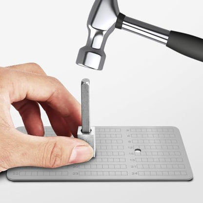 Crypto Seed Phrase Plate Kit - style: Titanium – Kit