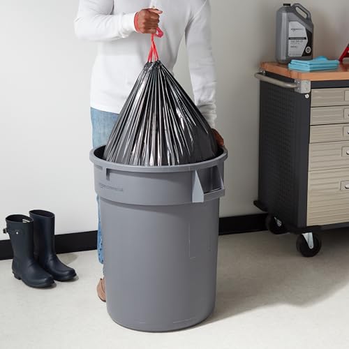 Amazon Basics Multipurpose Drawstring Trash Bags,30 Gallon,(Previously Solimo),50 Count (Pack of 6) - size: 50 Count (Pack of 6)