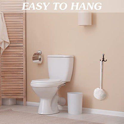 Zhehao 80 Pcs Toilet Bowl Brush, Soft Swab Toilet Mop Bulk