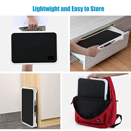 Jocauto Folding Step Stool for Adults, Height-Adjustable Small Step Stool