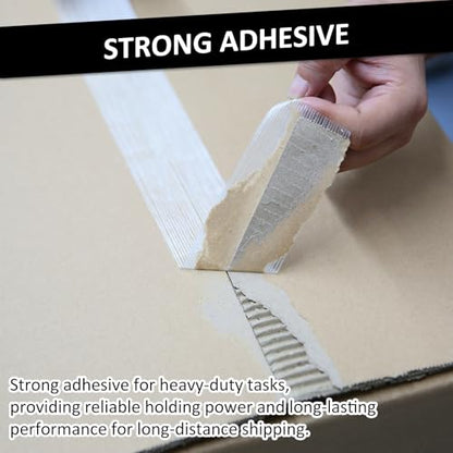 Transparent Fiberglass Tape 2" x 30Yd 5.5 Mil Filament Strapping Tape