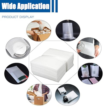 Cushion Foam Wrap Pouches for Moving(100 Pack 10"x12'') - size: 10"X 12" 100PCS