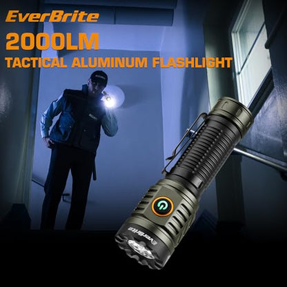 EverBrite 2000LM Rechargeable LED Flashlight with Magnetic Function