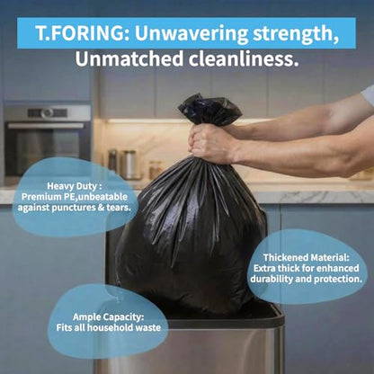 40-45 Gallon Trash Bags Heavy Duty,1.6 Mil,39'' x 47'',100 Count - color: 40-45 Gallon | 100 Count, size: 120 Count(pack of 1)