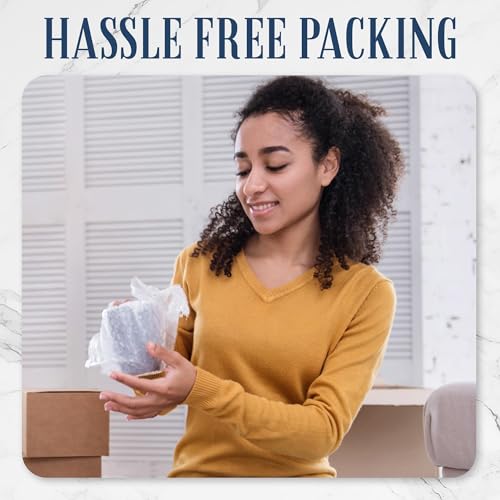 ALTERNIUM Self Seal Bubble Pouches - Bubble Bags for Packing, Packaging Filler for Moving - Cushioning Wrap for Fragile Items, Dish Packing Kit Shipping Supplies for Small Business - 7.5x8 Inch, 50pcs - size: 7.5"x8" - 50 pack