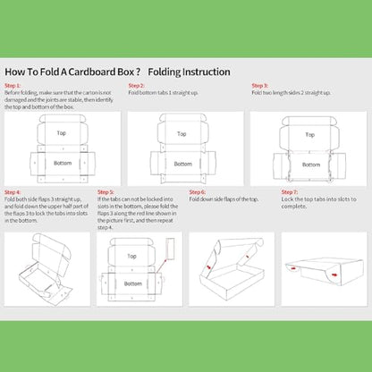 6x4x3 Cardboard Shipping Boxes Set of 20, Brown - size: 6" x 4" x 3"