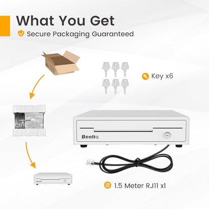 Cash Drawer and iPad Stand for POS - BD1313S102WA