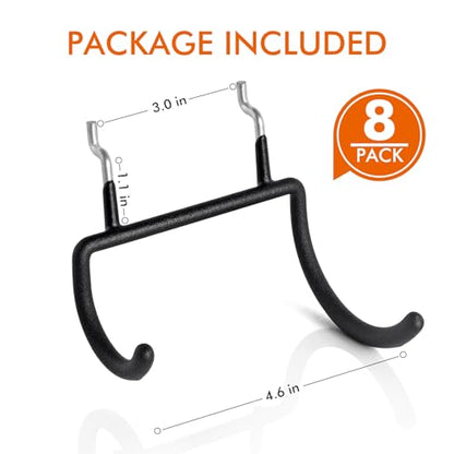 Utility Heavy Duty Pegboard Hooks, 8Pack Peg Board Power Tool Drill Holders - style: 8 Pack