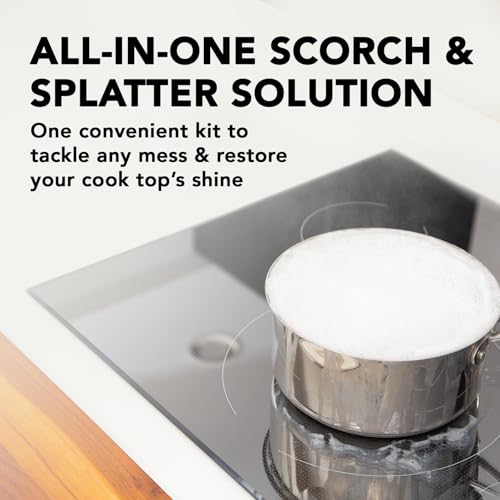 Weiman Glass & Ceramic Cooktop, Stove Top & Oven Cleaner Kit
