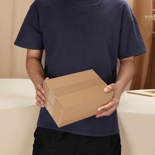 CRUGLA 40 Packs 9x6x4 Shipping Boxes, Brown Mailing Boxes - size: 9x6x4 Inch