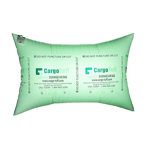 IDL Packaging 48" x 72" Dunnage Airbags, Woven Polypropylene, Level 1 - Fill The Void in Trucks and Intermodal Shipments, Reusable - Load Securement Airbags for Container Stuffing - size: 48" x 72" Bag