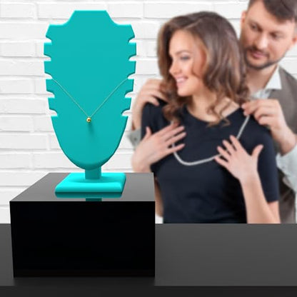 Acrylic Display Box Versatile 5 Sided Pedestal No Lid 7.25" x 7.25" x 4" Inch Black Merchandise Storage Bin Retail Product Riser One Open Side by Marketing Holders - size: 7.25" x 7.25" x 4" Black