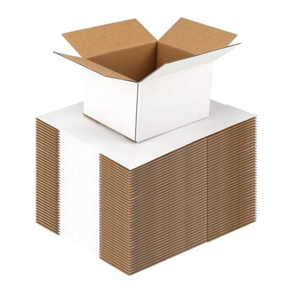 40 Pack Small Shipping Boxes 5X4X3 Inches - size: 5x4x3