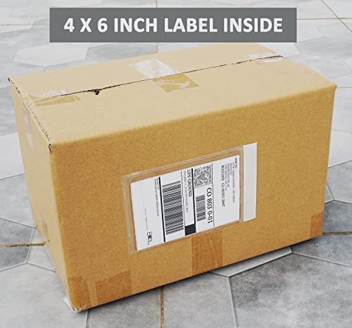 1000 Pcs Premium 4.7''x7.5'' Packing List Envelope, Tailored Size for 4x6'' Shipping Labels, Adhesive Shipping Label Pouch/Sleeve - size: 4.7''x7.5''｜1000 pack