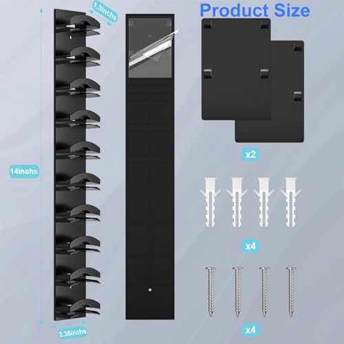 Hat Organizer for Baseball Caps 2 Pack Hat Rack for Wall Hat Hanger Holder