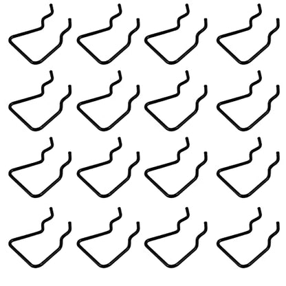 Waziaqoc 16PCS Pegboard Plier Holders, Black - color: Black