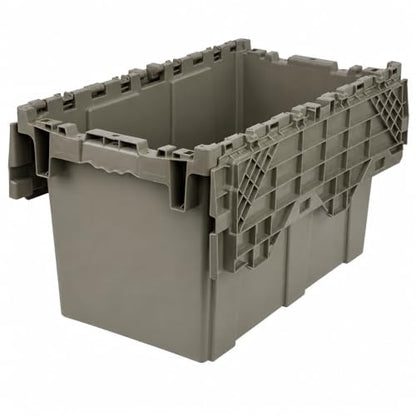 Storage Bins with Lids Heavy Duty Stackable Storage Box - size: 22" x 13" x 12"