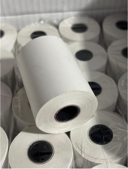 Generic Thermal Paper Rolls for POS Receipt, 2.25 x 85 Feet, 50 Count, Cash Register Paper for Square Reader, Credit Card Terminal